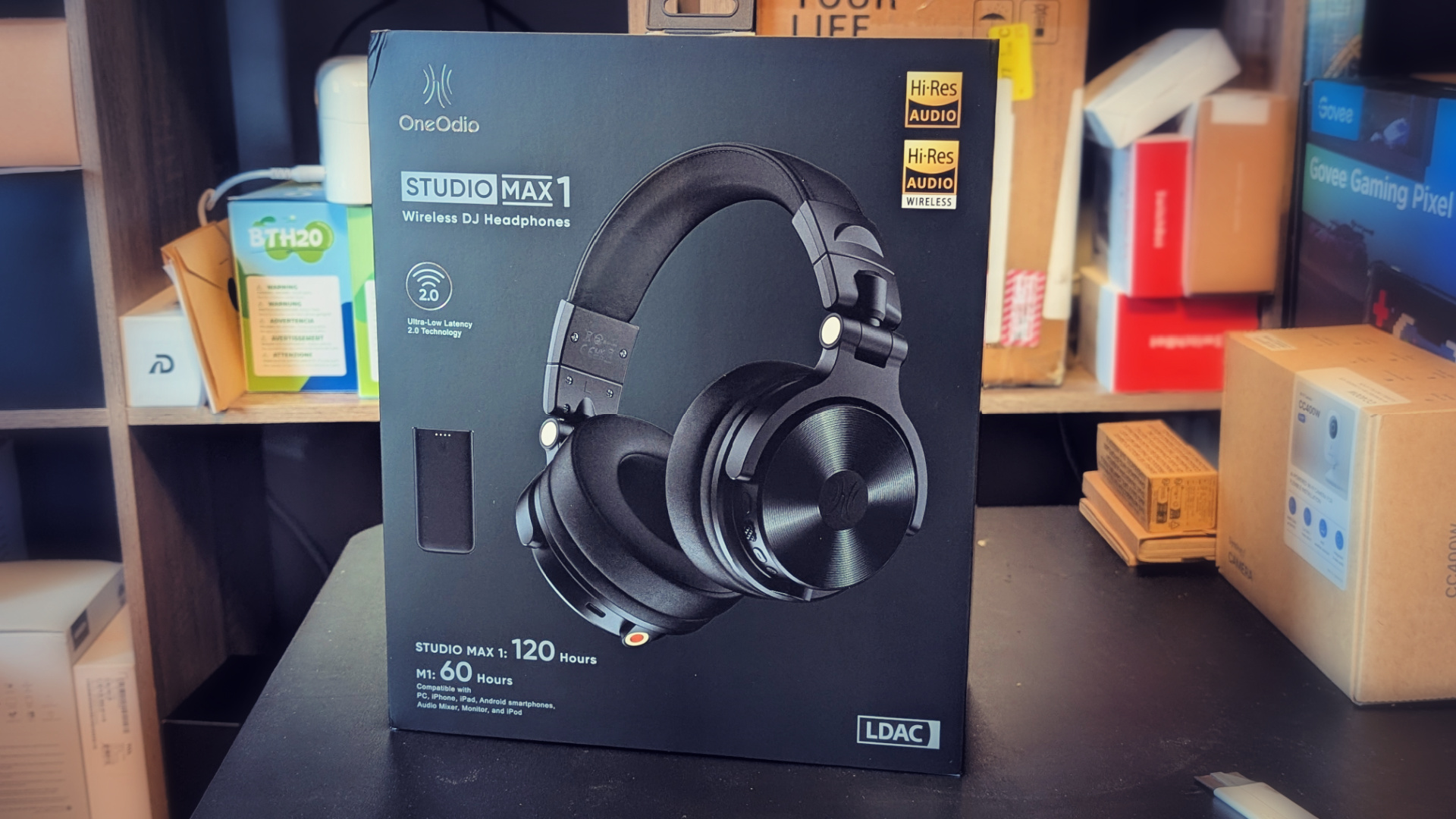 OneOdio Studio Max 1: DJ-Ready Headphones with Epic Battery