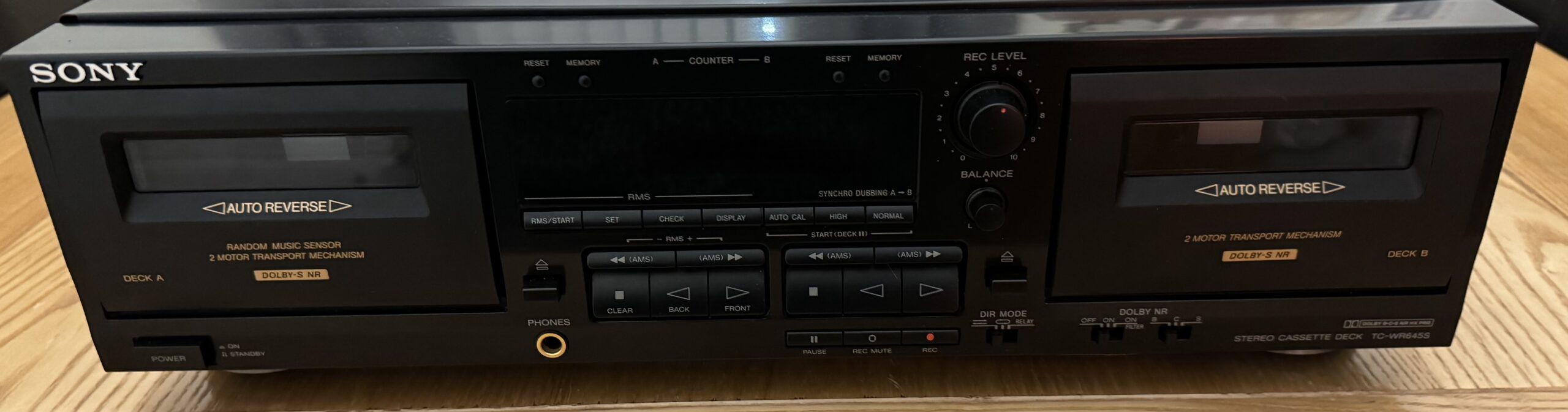 Sony TC-WR645S Cassette Deck Repairs - Audio Appraisal