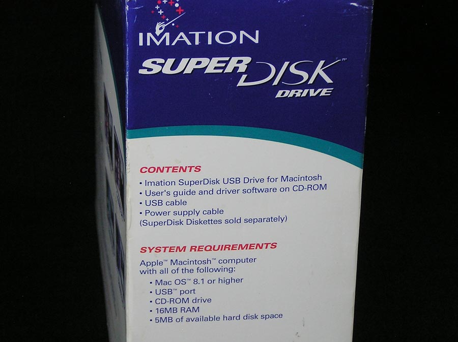 Imation SuperDisk Drive – Apple Rescue of Denver