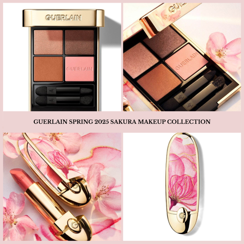 Sneak Peek! Guerlain Spring 2025 Sakura Makeup Collection