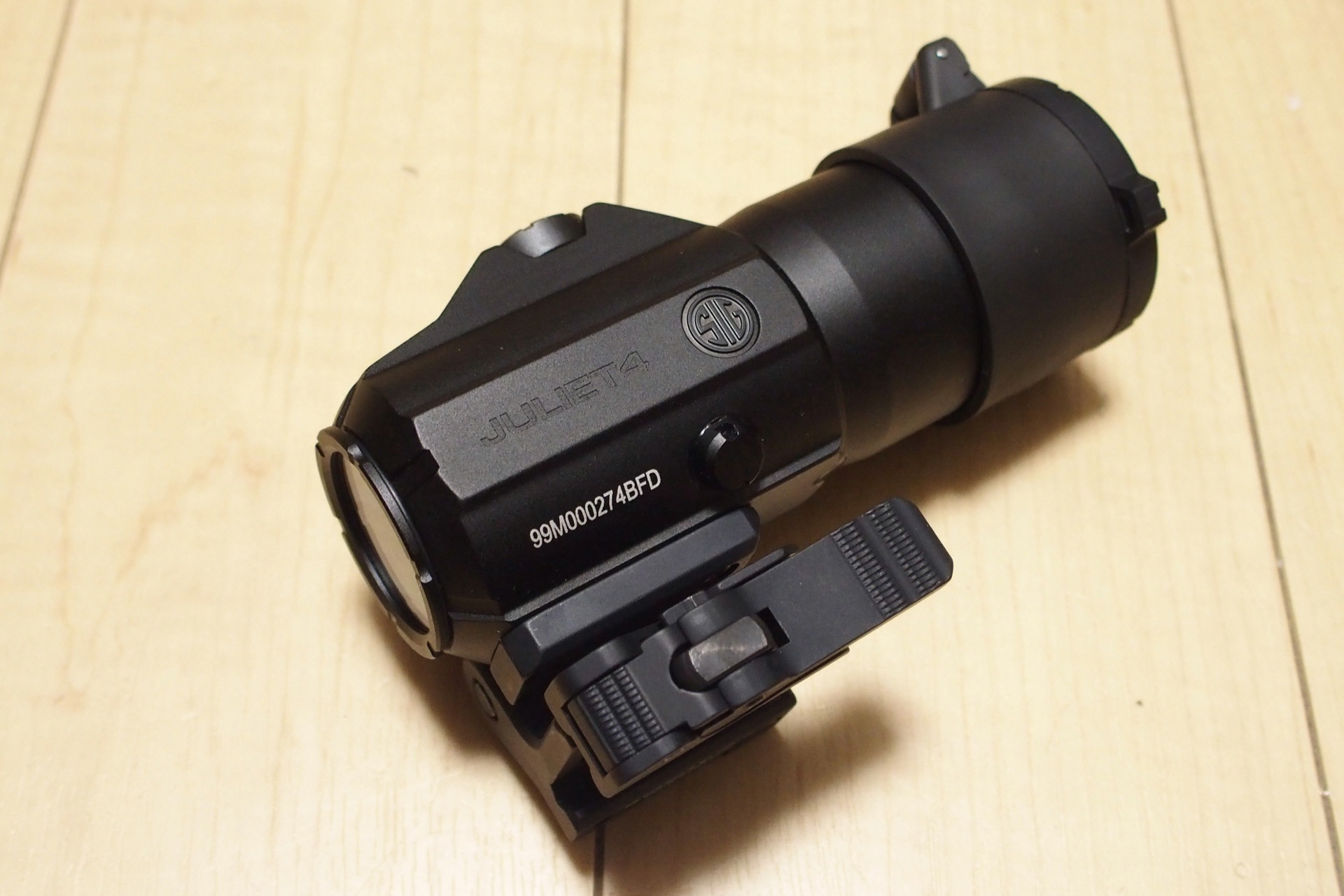 SIG SAUER製 4倍マグニファイア JULIET 4のレビュー【ロメオと