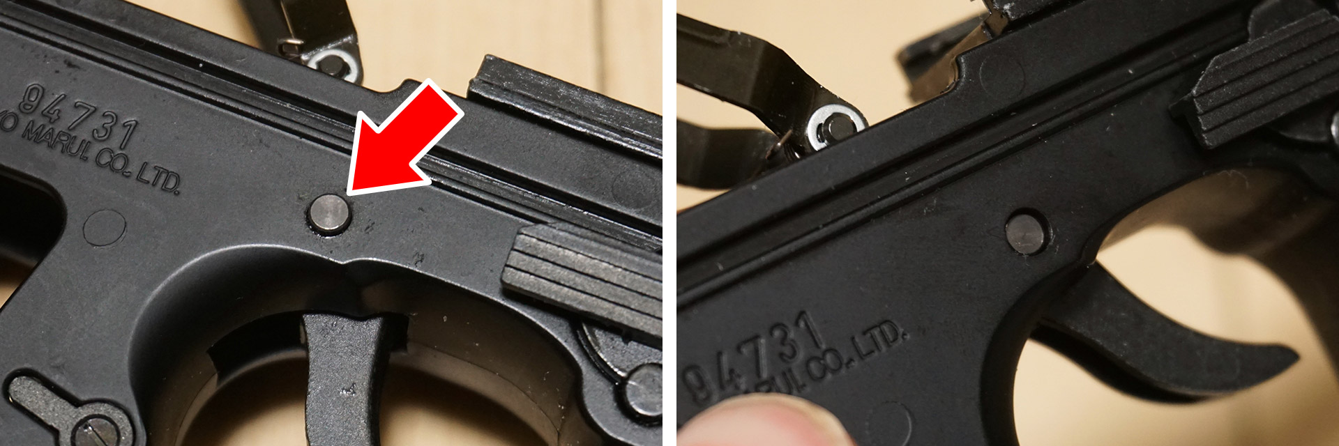 東京マルイ デザートイーグル ガスガン グリップ加水分解 東京マルイ