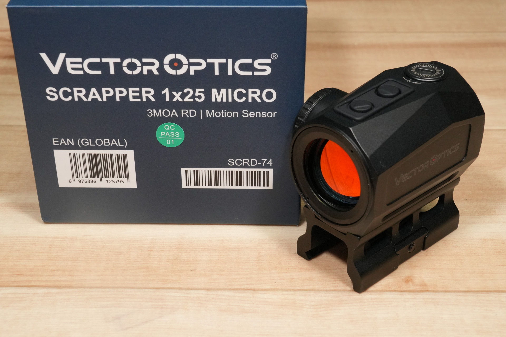 T1サイズを一回り大きくしたドットサイト、Vector Optics SCRAPPER 1