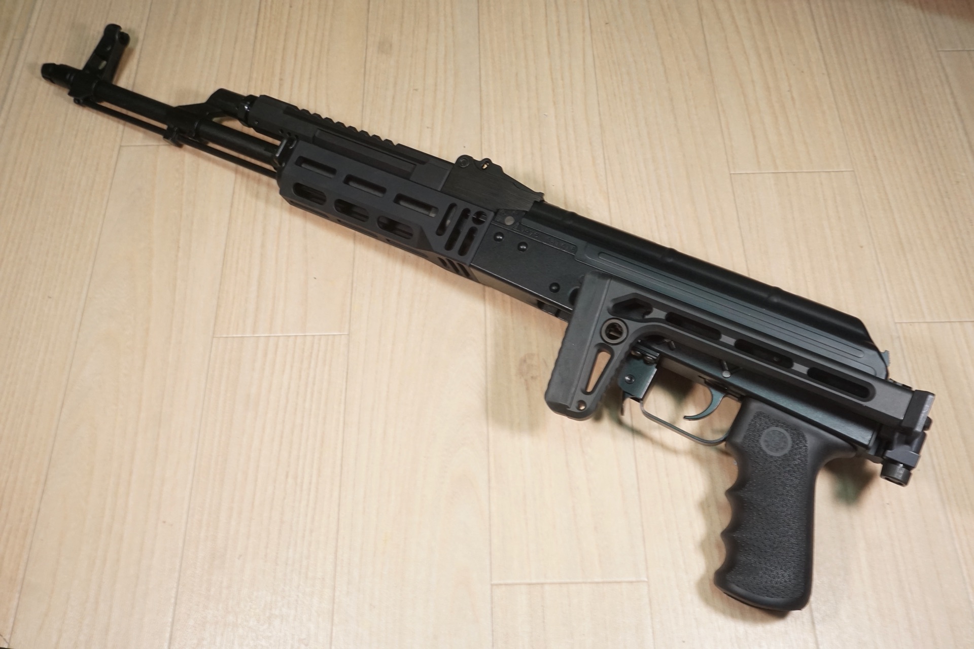 WII TECH製 東京マルイ AKM GBB用 MIDWESTタイプ AKレールガスチューブ