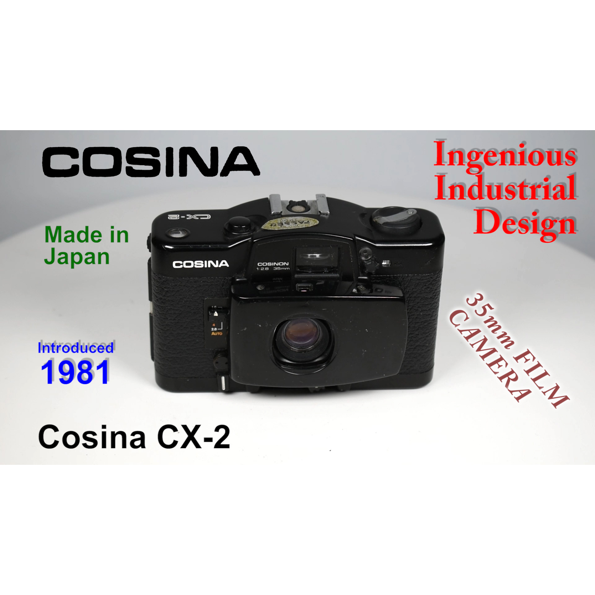 1981 Cosina CX-2 - 35mm Film Camera