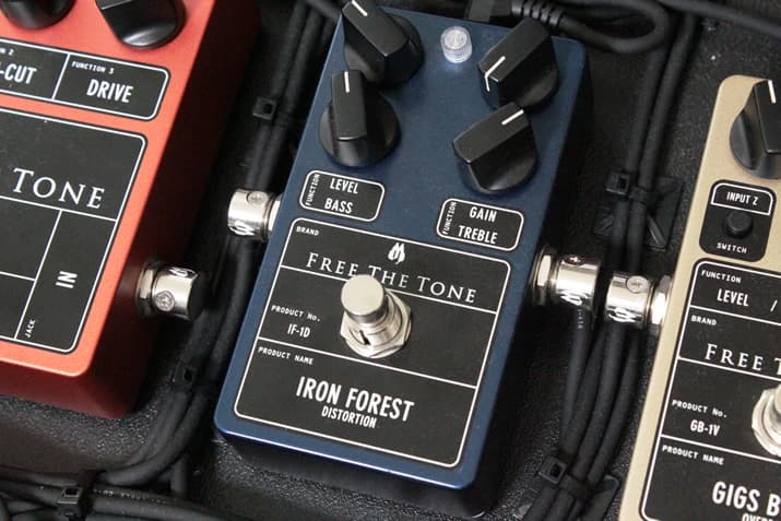 FREE THE TONE IRON FOREST ディストーションペダル Free The Tone