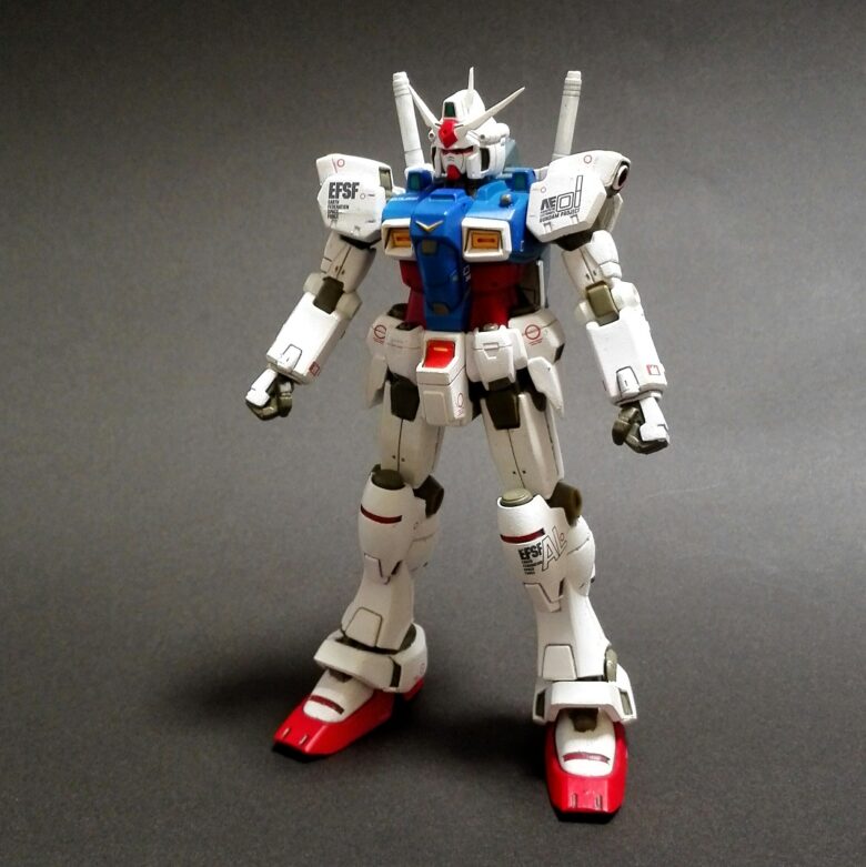GUNDAM FIX FIGURATION #0003 GP01 ゼフィランサス レビュー1回目