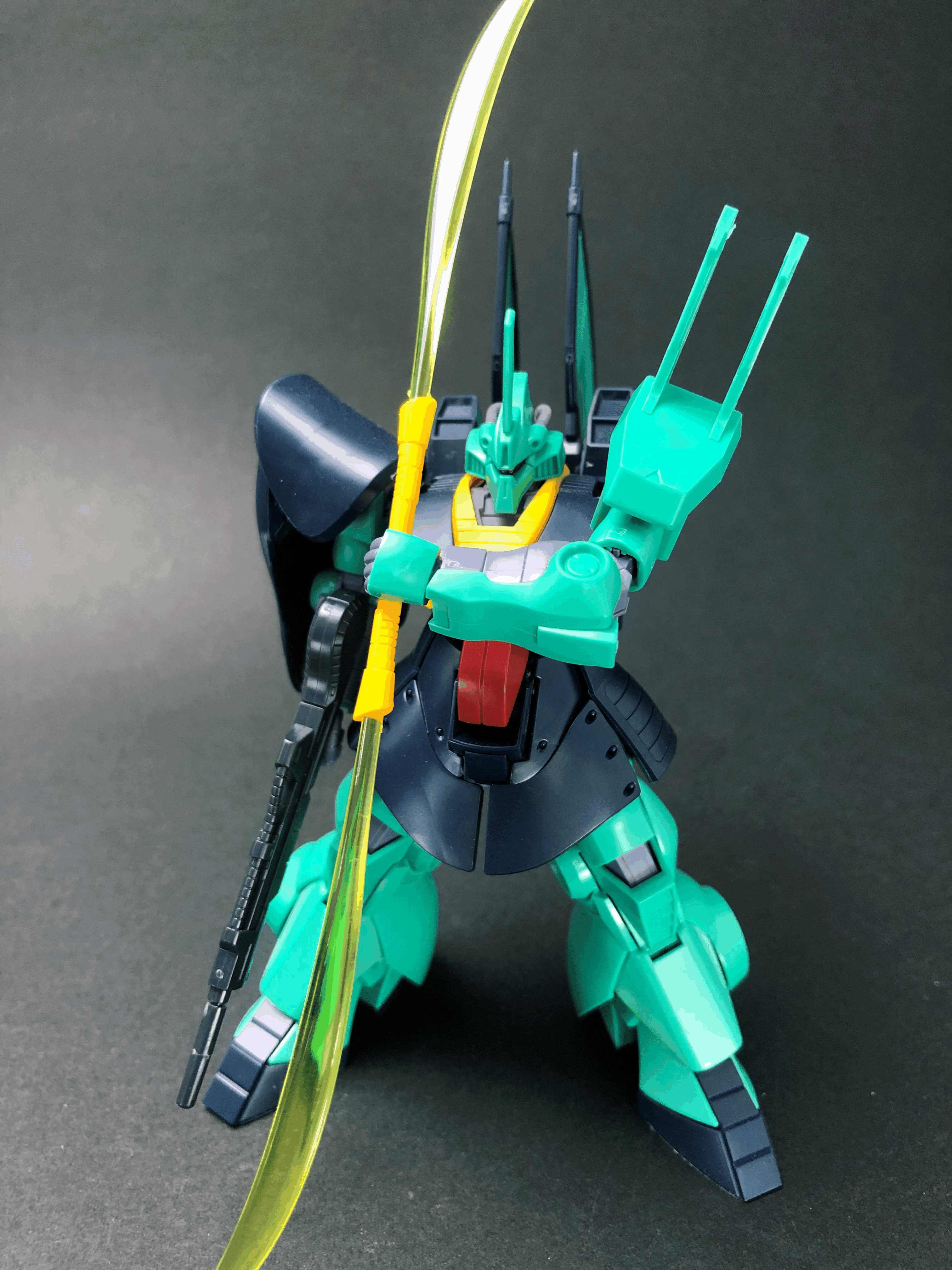 HGUC 1/144 ディジェ ガンプラ 素組みレビュー、ベースジャバーとの