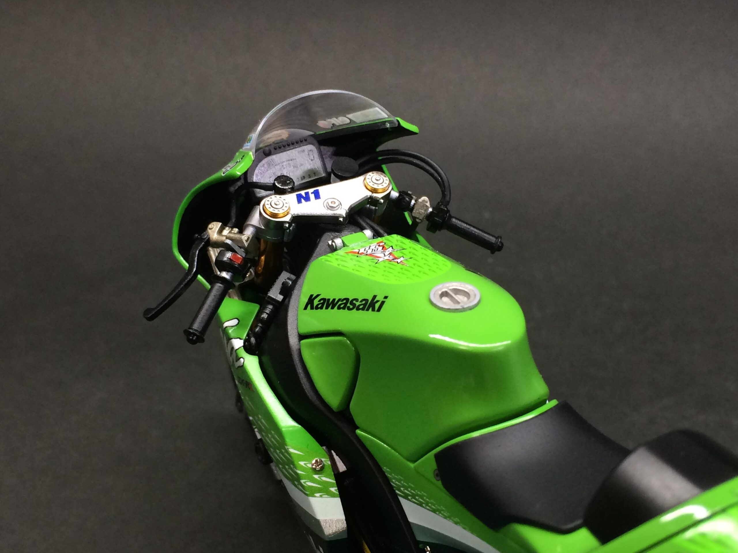 アイエエエ!?ニンジャ!?TAMIYA カワサキ Ninja ZX-RR ニンジャナンデ