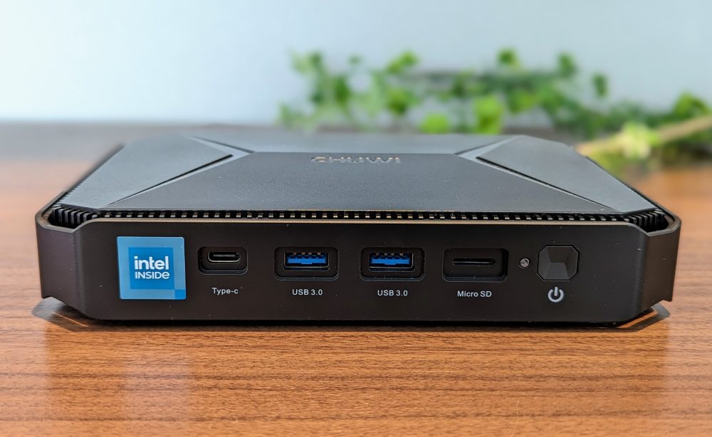 Intel N100搭載の爆安ミニPC「Chuwi HeroBox 2023」レビュー！【今なら