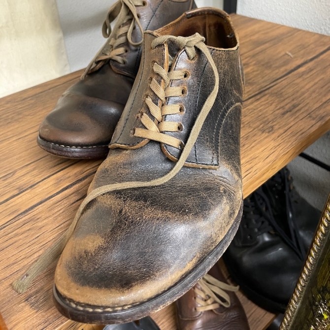 MAKERS / メイカーズ 】デザイナー自身が履いた ” HORSE BUTT / ホース