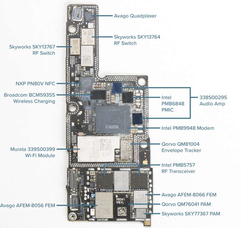 Apple iPhone X Packs Intel, Q'comm - Page 3 of 3 - EE Times