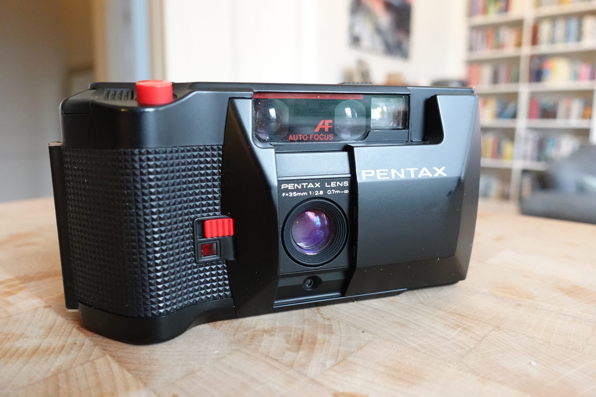 希少 完動品】PENTAX PC35AFフィルムカメラ 動作確認済み 希少カラー