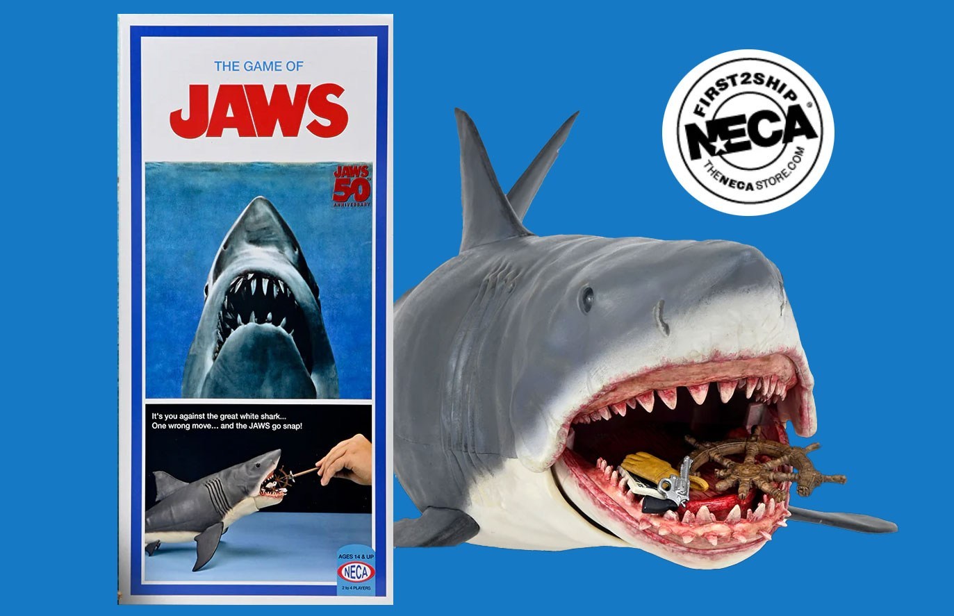 これは欲しい！映画「ジョーズ」50周年を記念して復刻版ゲームの予約