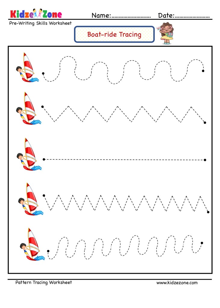 PreK and Preschool Worksheets - KidzeZone