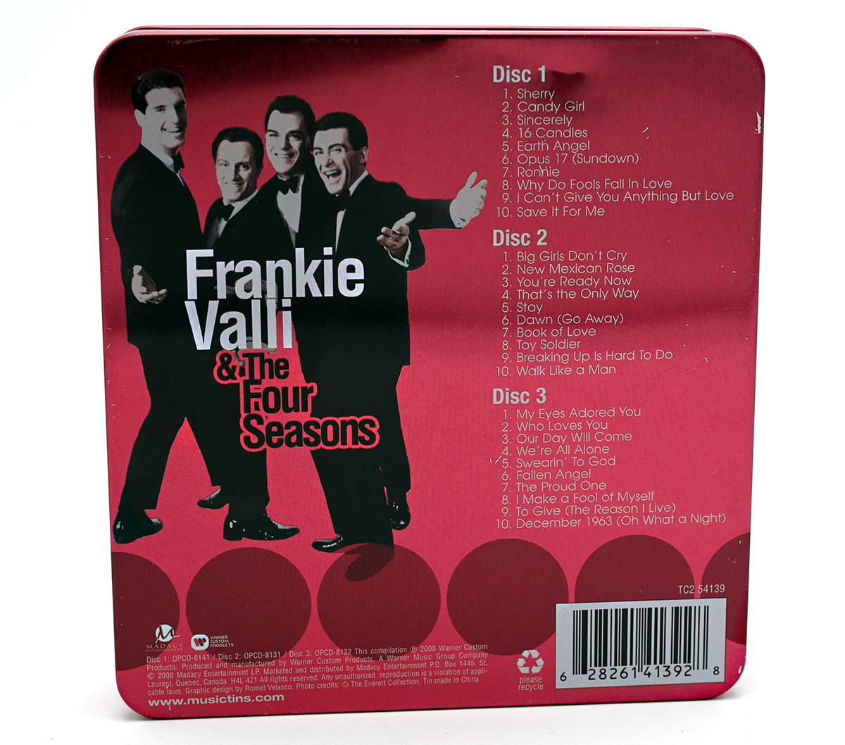 Frankie Valli & The Four Seasons Collectors Edition CDs - Hope