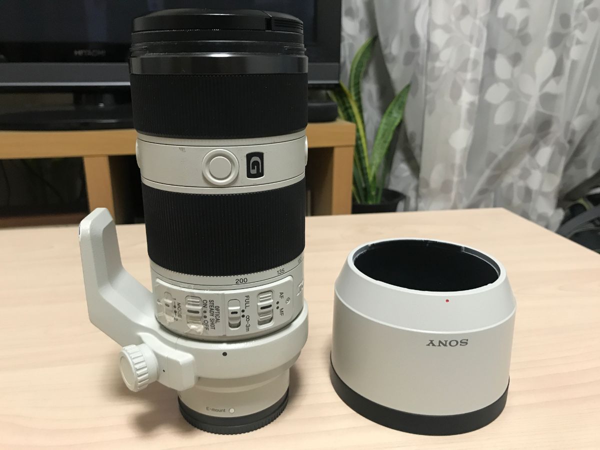 FE 70-200mm F4 G OSSレビュー。F2.8の望遠ズームレンズにはない軽さと