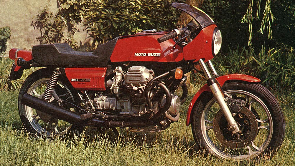 The Moto Guzzi 850 Le Mans was the right bike at the right time
