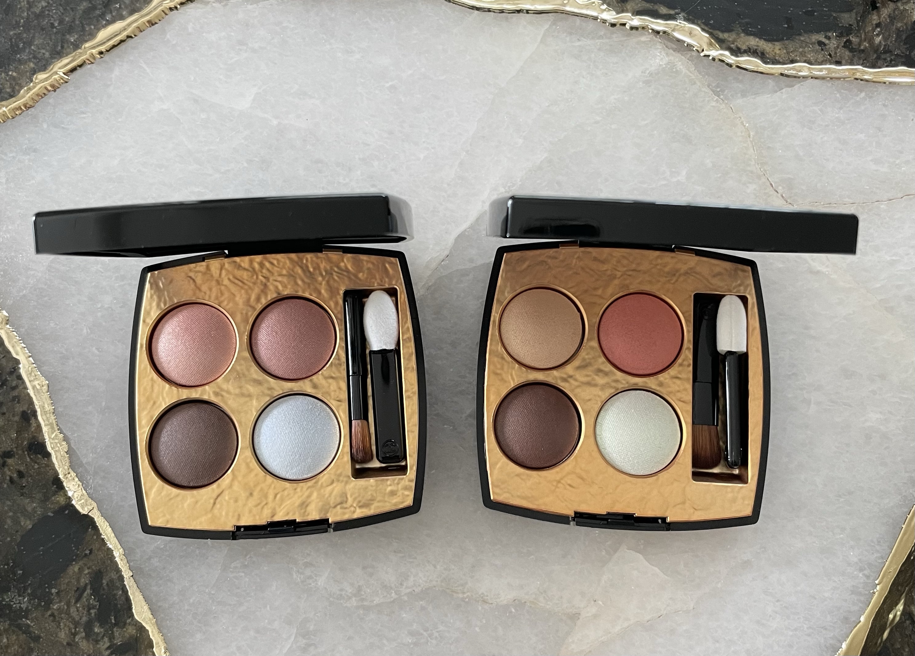Chanel Les 4 Ombres Byzance Eye Shadow Palettes Review and