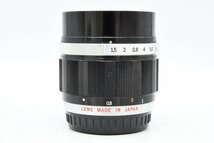Olympus G-Zuiko Auto-T 60mm F1.5 修理記録 – レンズ修理なら日本