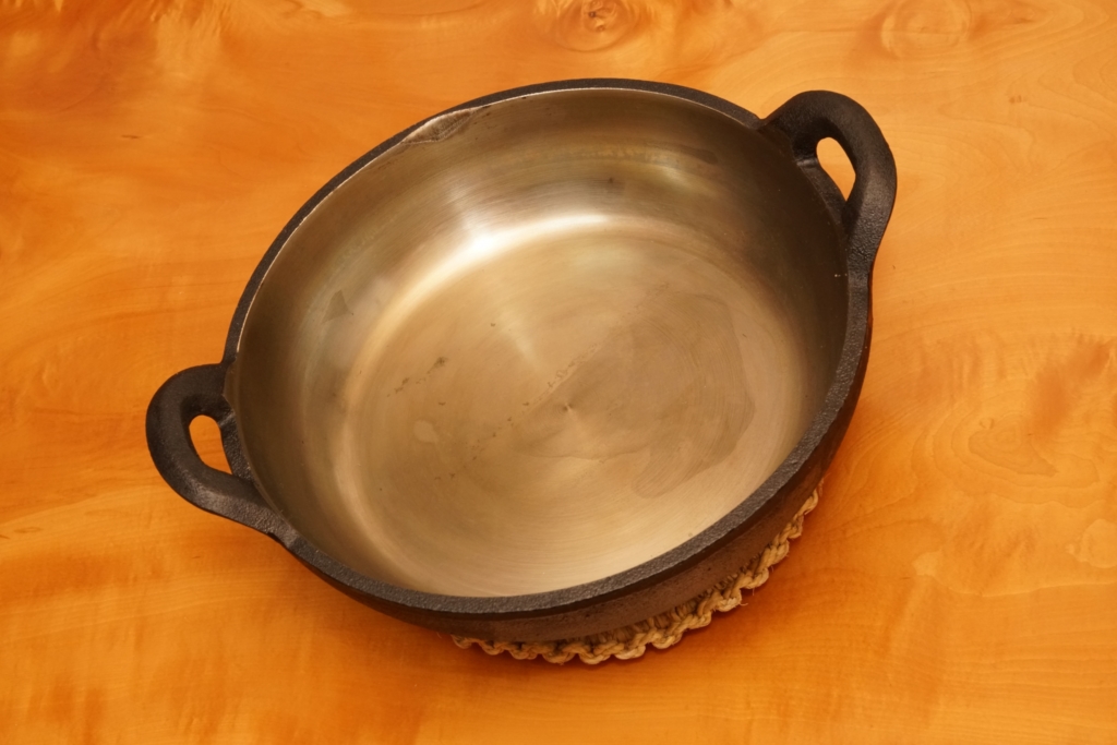 揚げ鍋に最適な山王堂の久慈砂鉄鍋 ｜ 自宅居酒屋 勇士