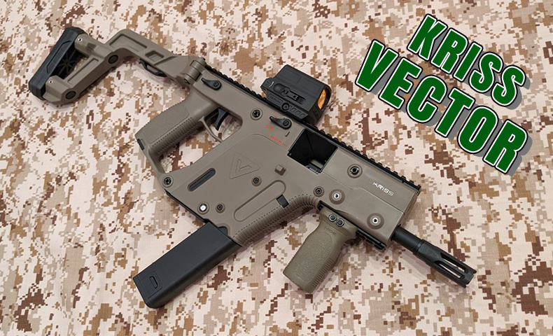 レビュー】KRYTAC クリスベクター 電動ガン TAN | おのまとぺのサバブロ!!