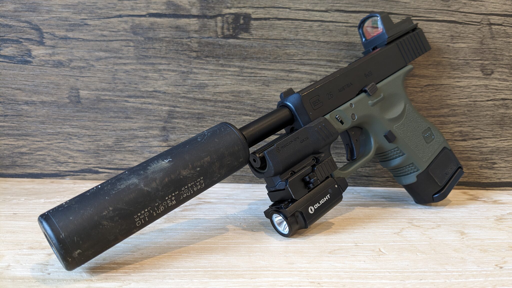 東京マルイ グロック26を思いっきり外装カスタムしてみた！！ | おの