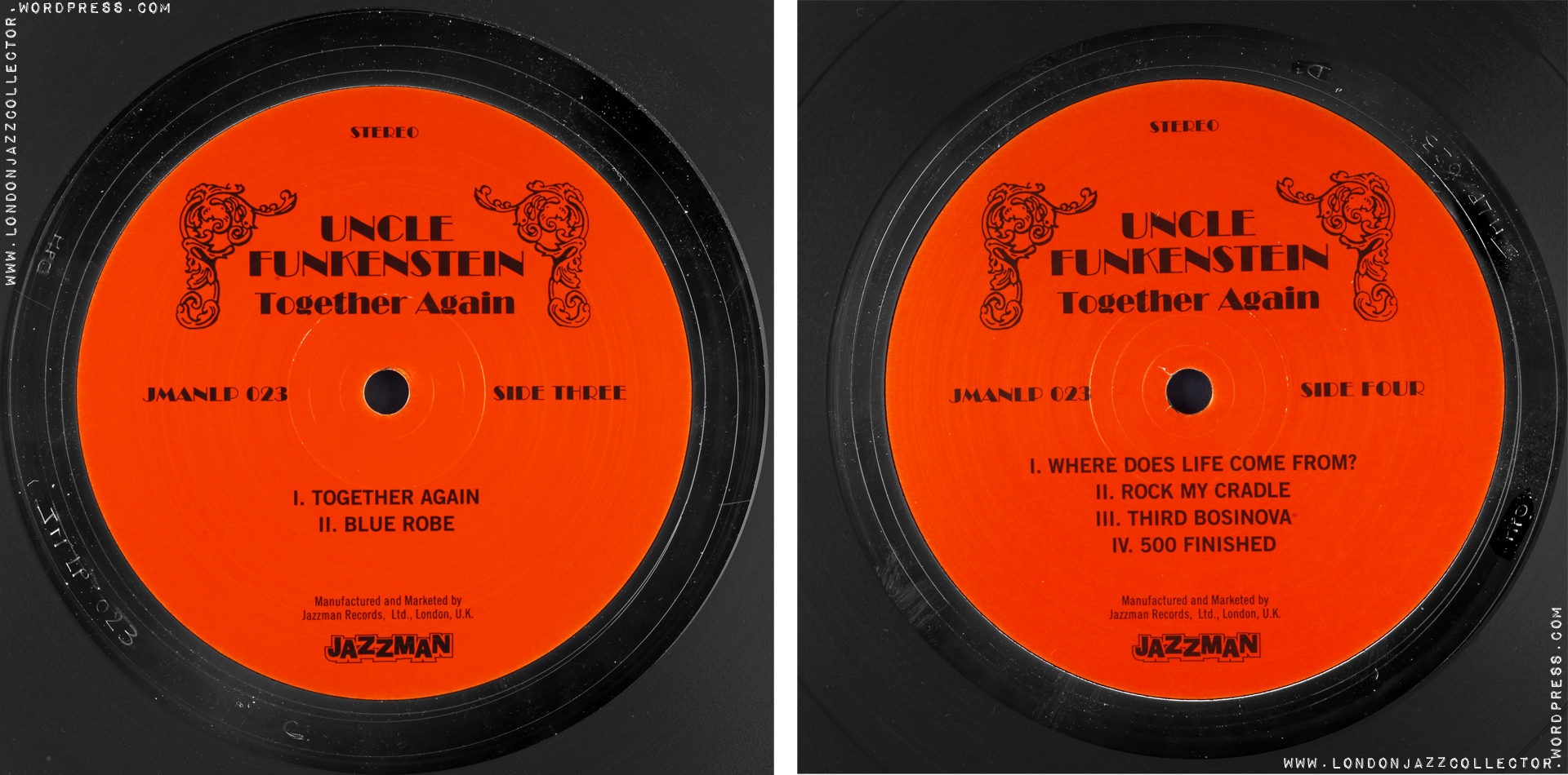 Uncle Funkenstein: Together Again (1983) Jazzman 2008