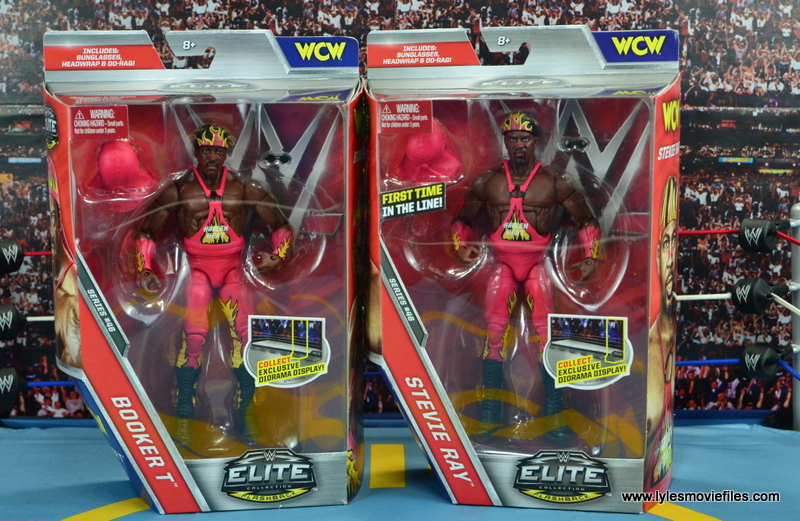 WWE Elite 46 Booker T and Stevie Ray Harlem Heat review