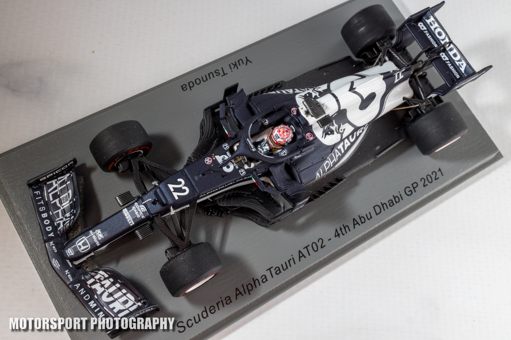 2021年ミニカー】アルファタウリAT02角田裕毅4位入賞モデルがやってき