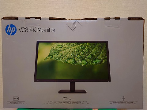 レビュー】HP V28 4Kモニター コスパが高くテレワークのモニターに最適