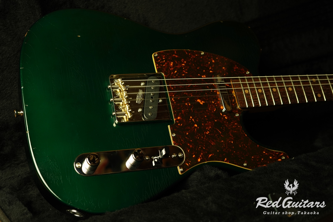 g'7 Special】 g7-TL/R Lightly Relic - Green Metallic/Matching Head