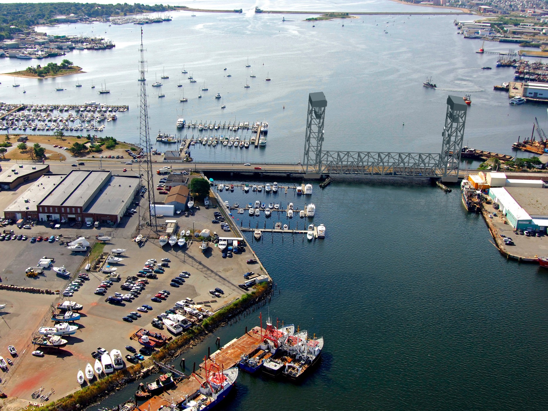 MassDOT unveils early plan to replace New Bedford-Fairhaven bridge