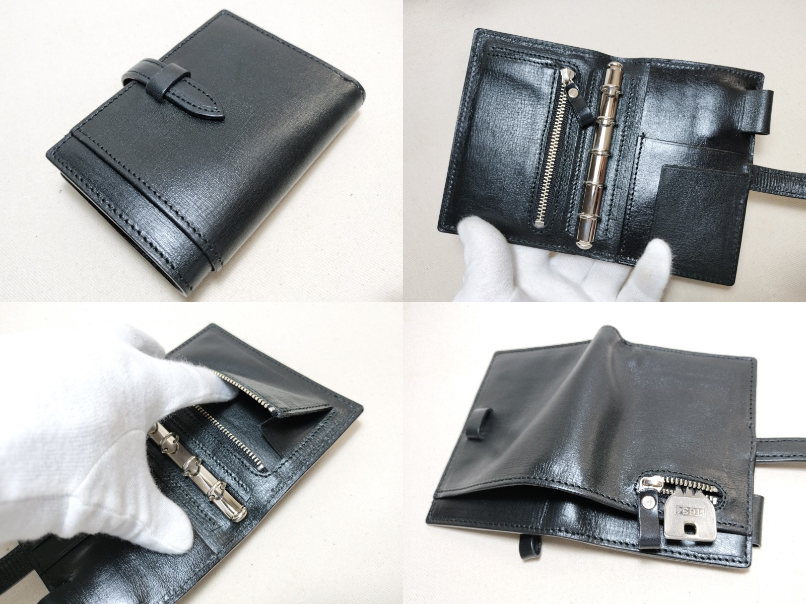 システム手帳M5ウォレット240909 | 革工房ノーツオーダーメイド革製品