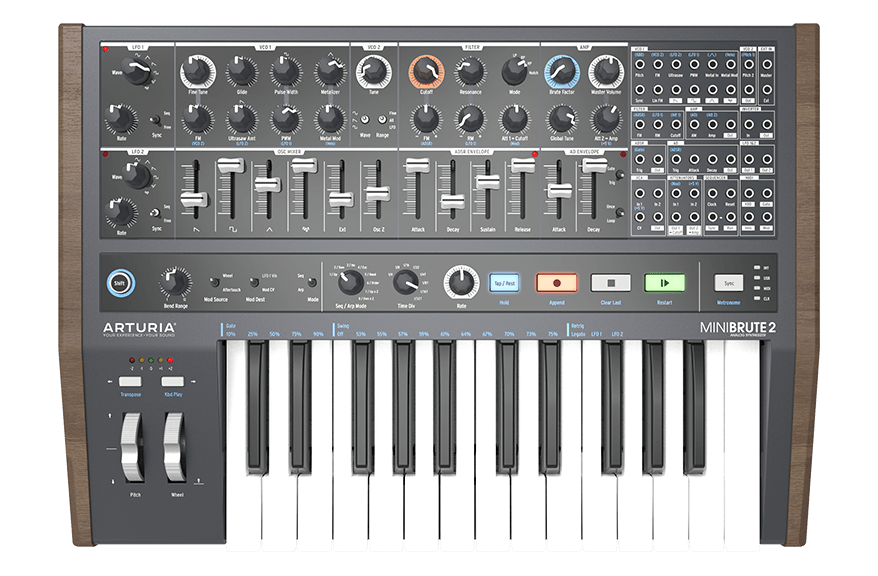 アナログ人気を牽引したシンセの進化系「MiniBrute 2」。選りすぐられ