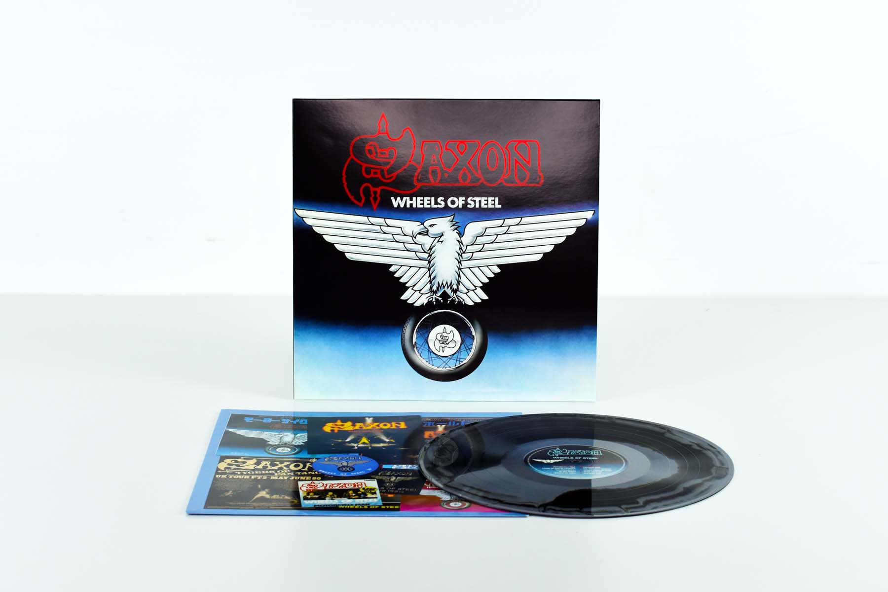 The Saxon Reissues : Saxon (1979) / Wheel of Steel (1980) / Strong