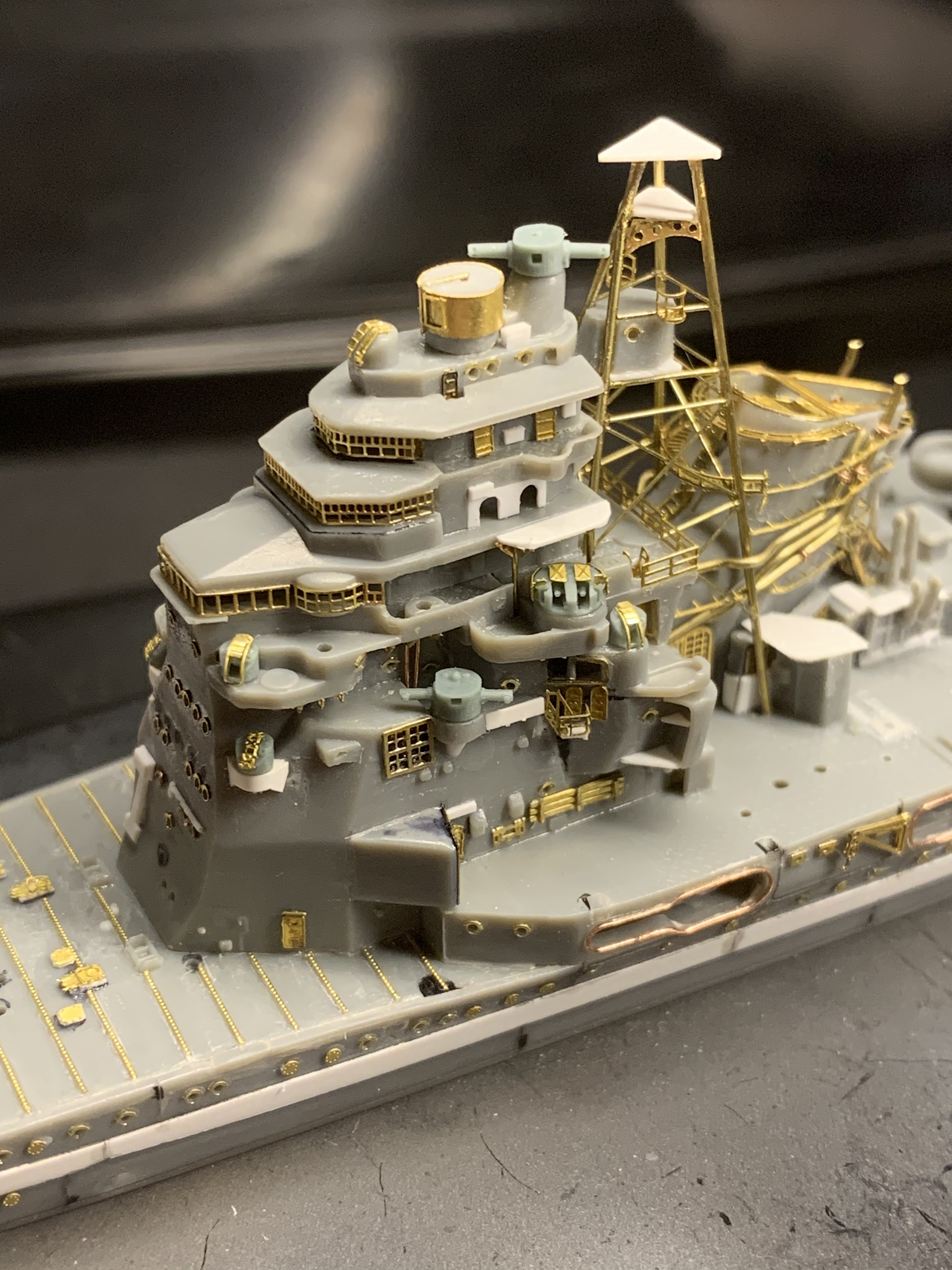 WIP] 1/700 IJN Chokai Heavy Cruiser [鳥海][重巡洋艦] Part 1