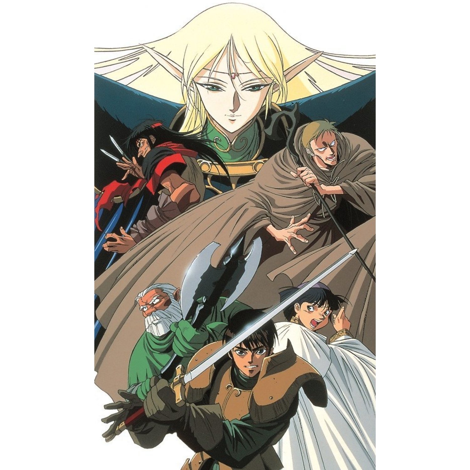 A Tale of First Series: Heroism and Binaries in Record of Lodoss