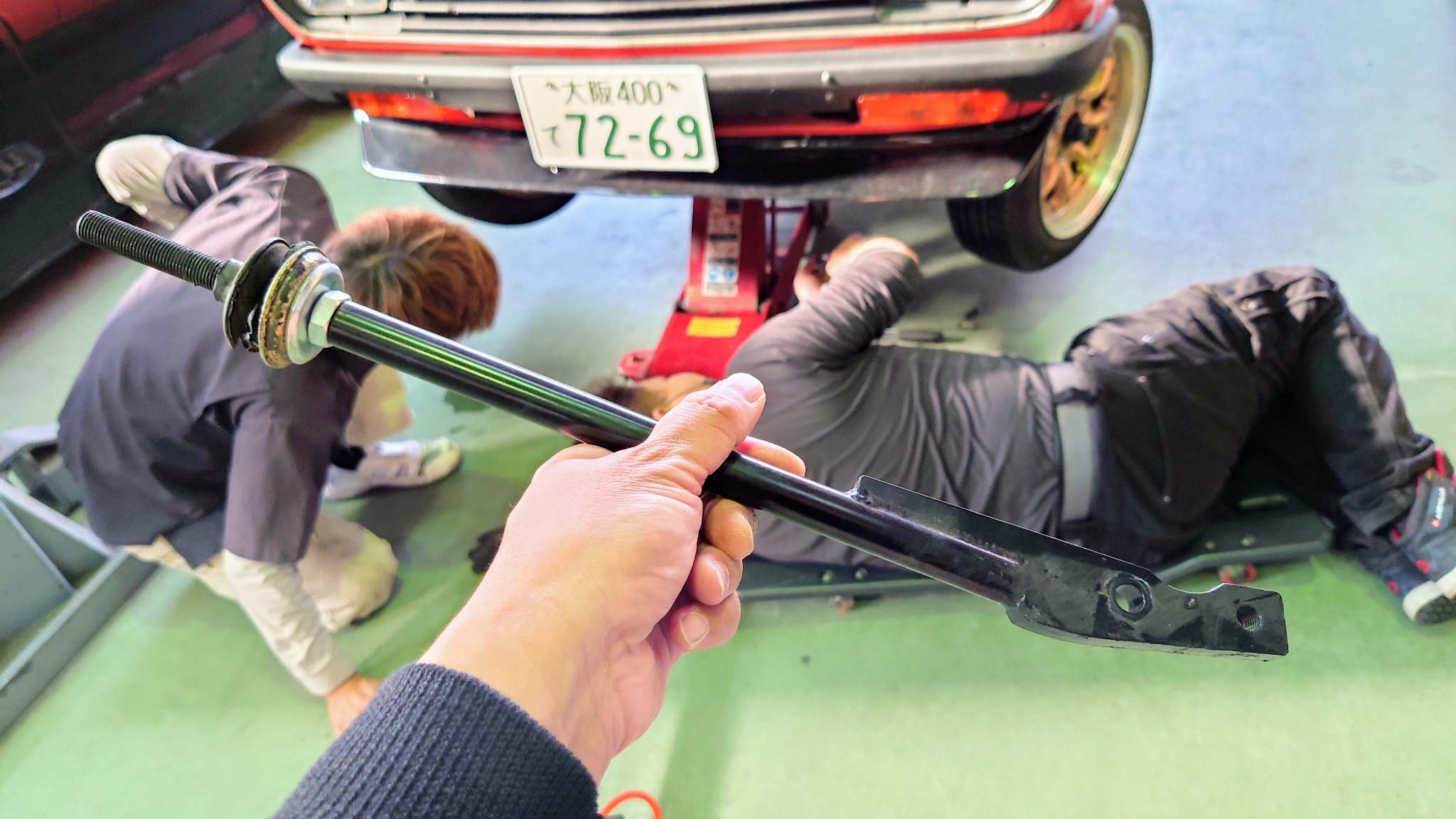 B122 サニトラ用テンションロッド 純正調整式（非ピロ） – SILKROAD