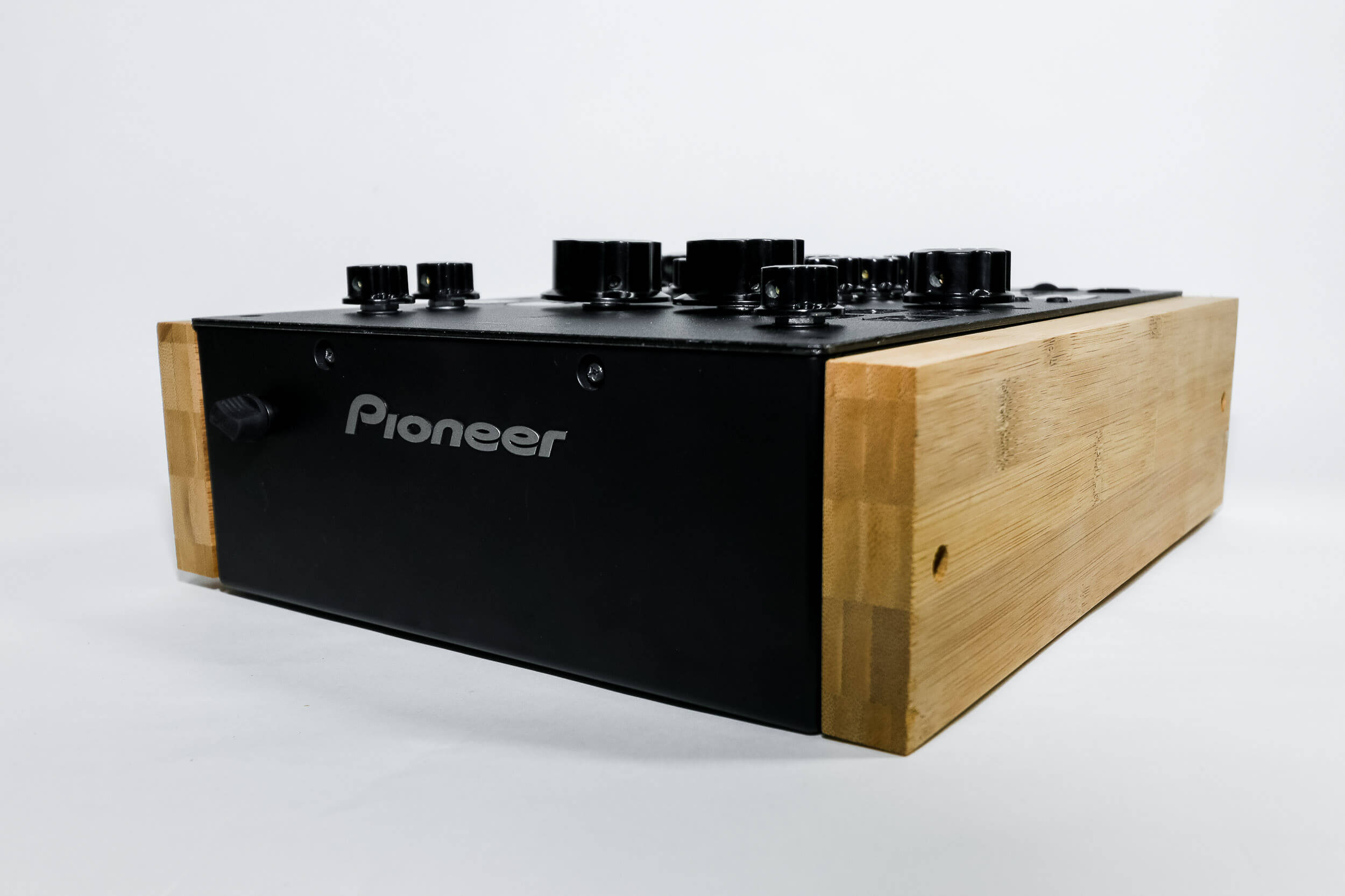 DJM-350 Rotary Custom with wooden side panel | 片耳ヘッドフォン