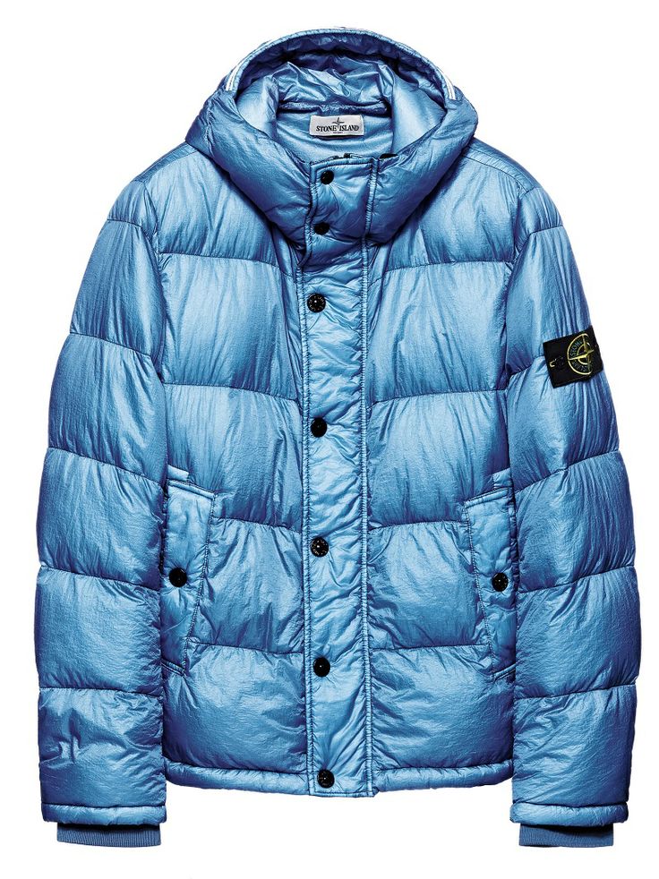 DOWN_JACKET_GARMENT_DYED_26_GRX-SQM-N | STONE ISLAND ARCHIVE