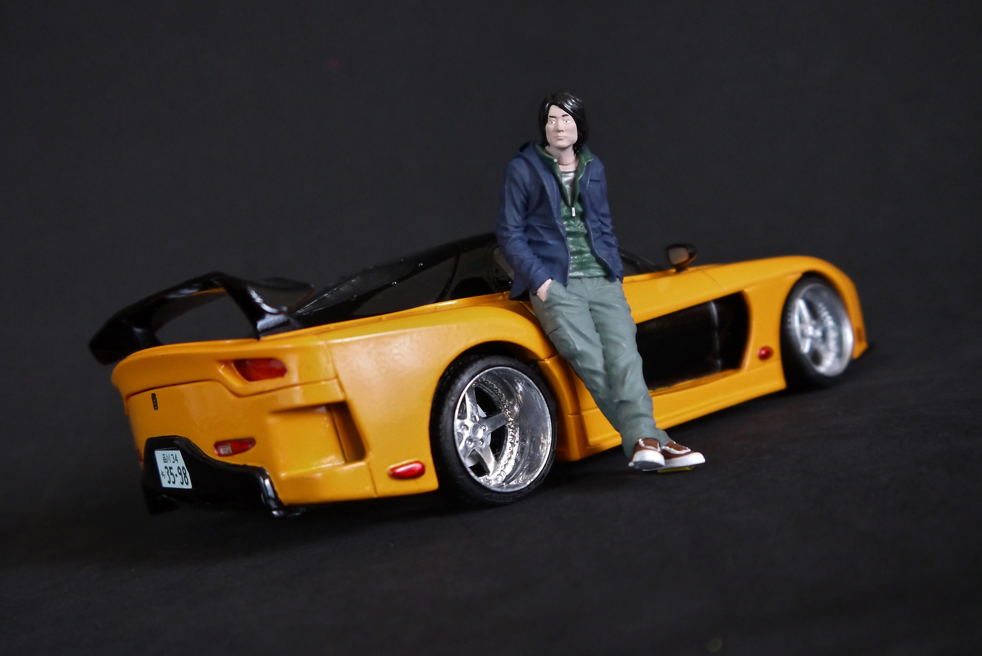 Tamiya Efini (Mazda) RX-7 + EightyOne Veilside Fortune Transkit