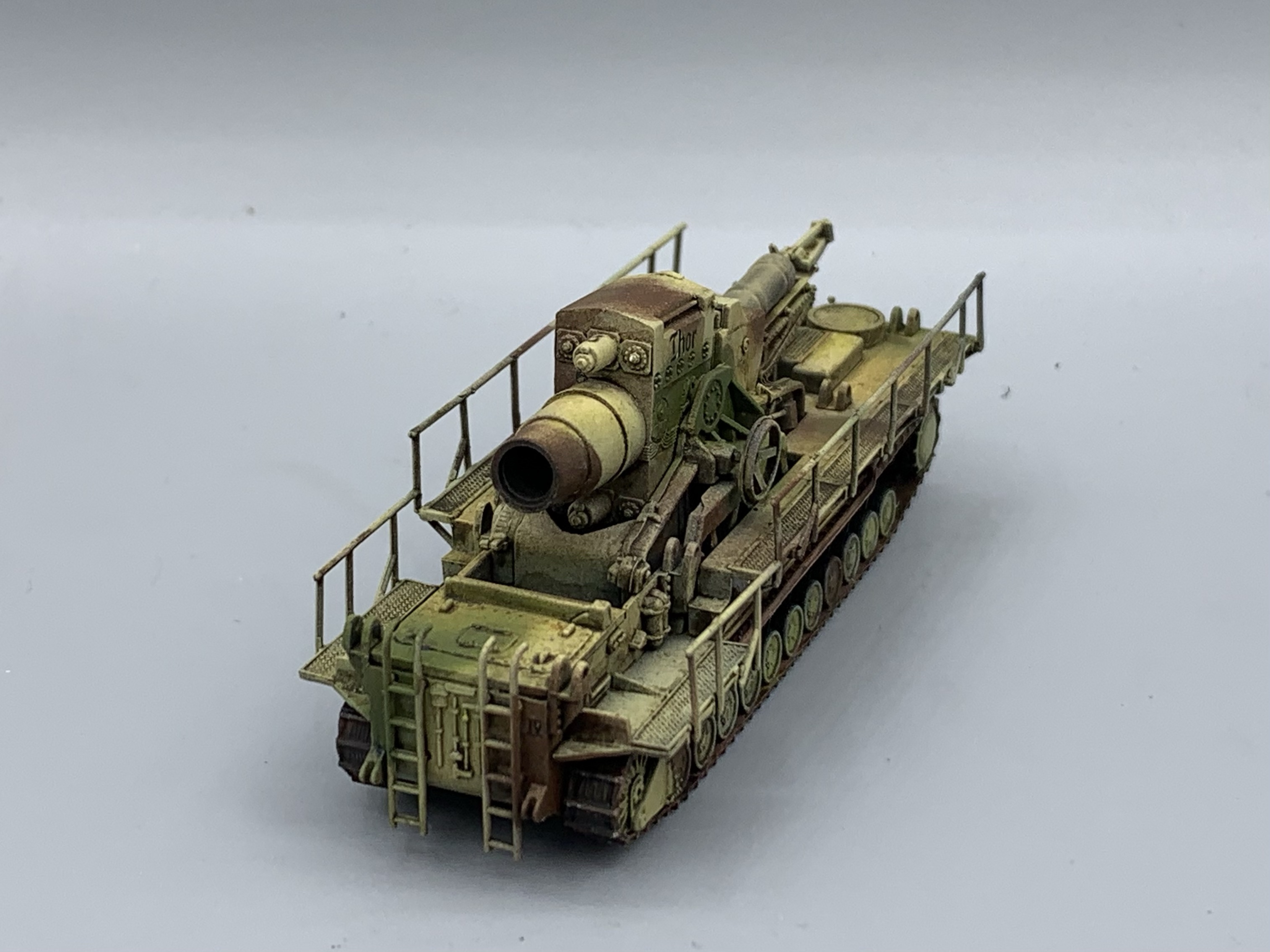 Call It Done: Trumpeter 1/144 Mörser Karl-Gerät – Sprue Pie With Frets