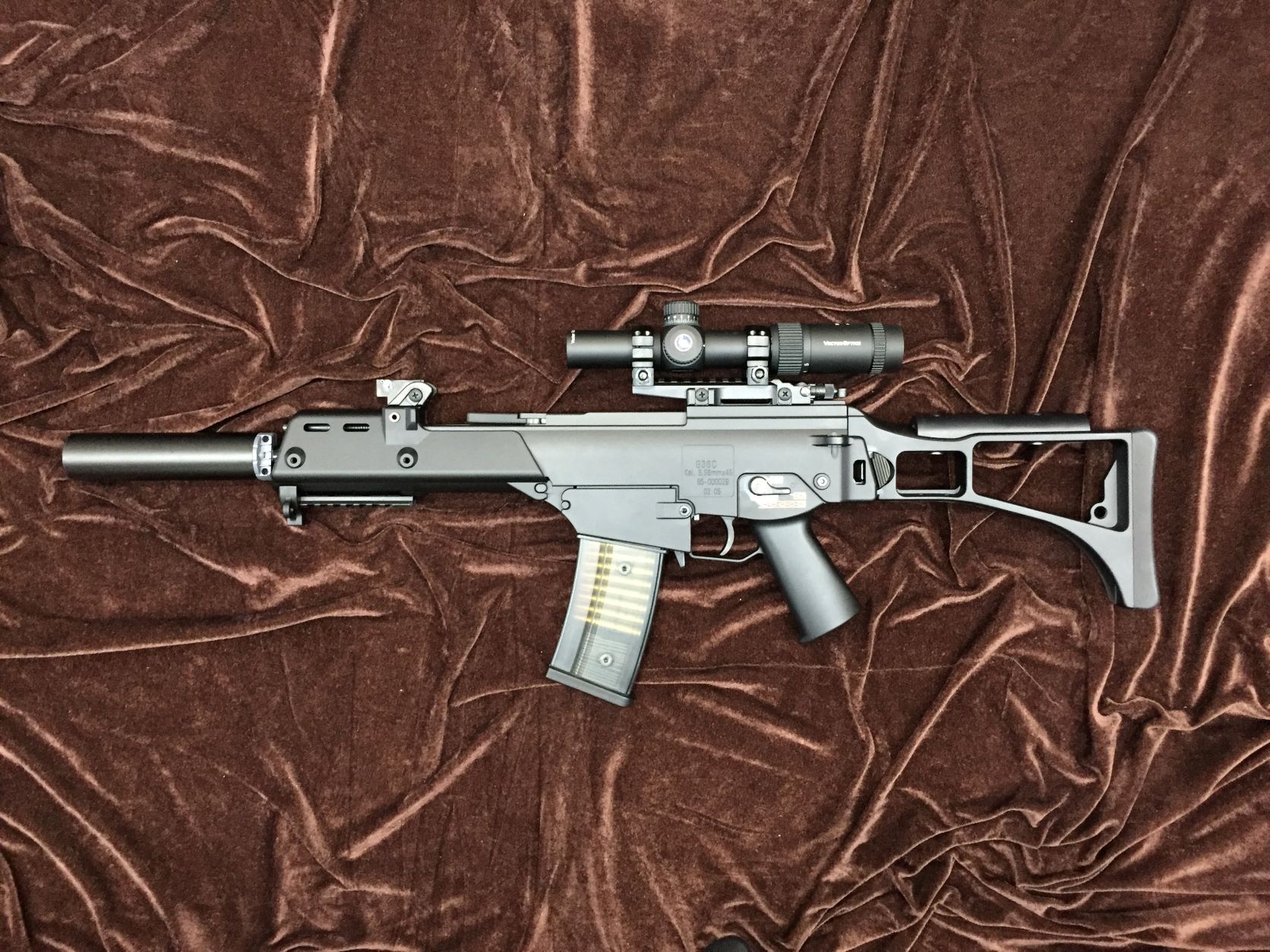 東京マルイ G36Cプラス スタンダード電動ガンのカスタム完成品を納品