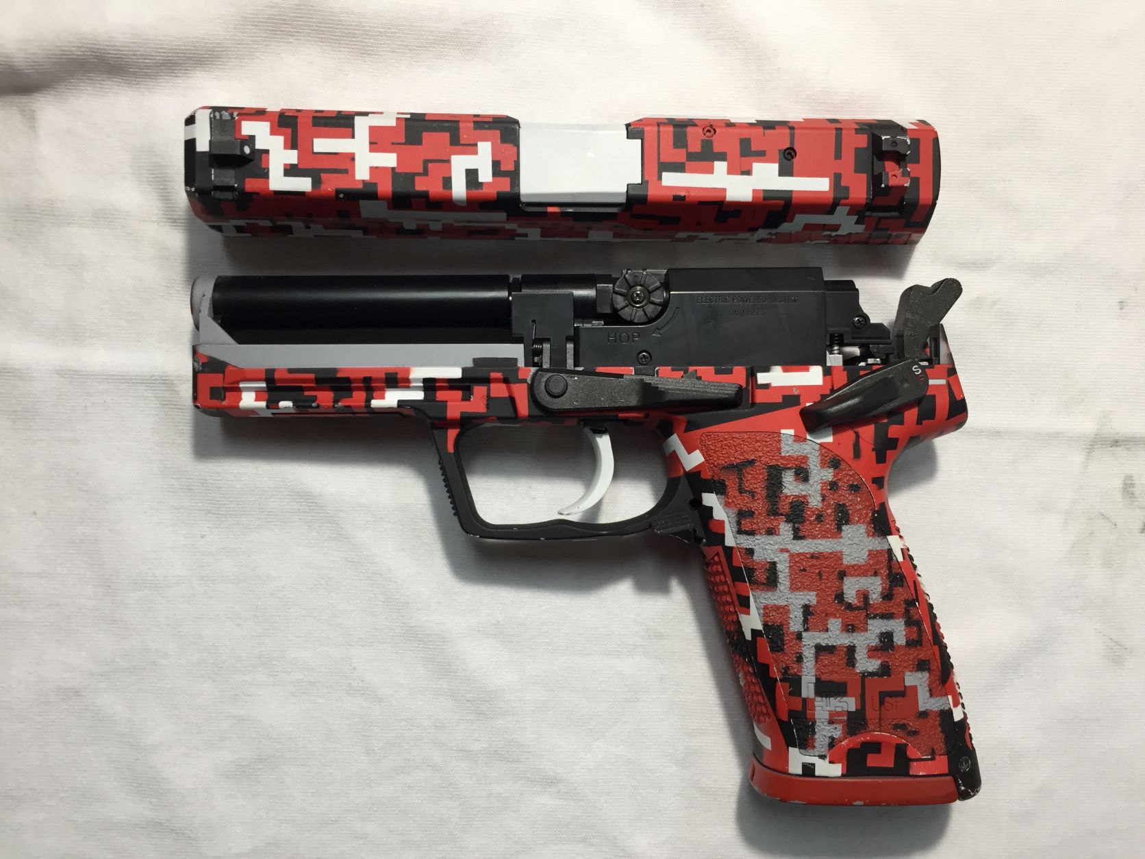 東京マルイ H&K USP 電動ハンドガンのカスタムをさせて頂きました