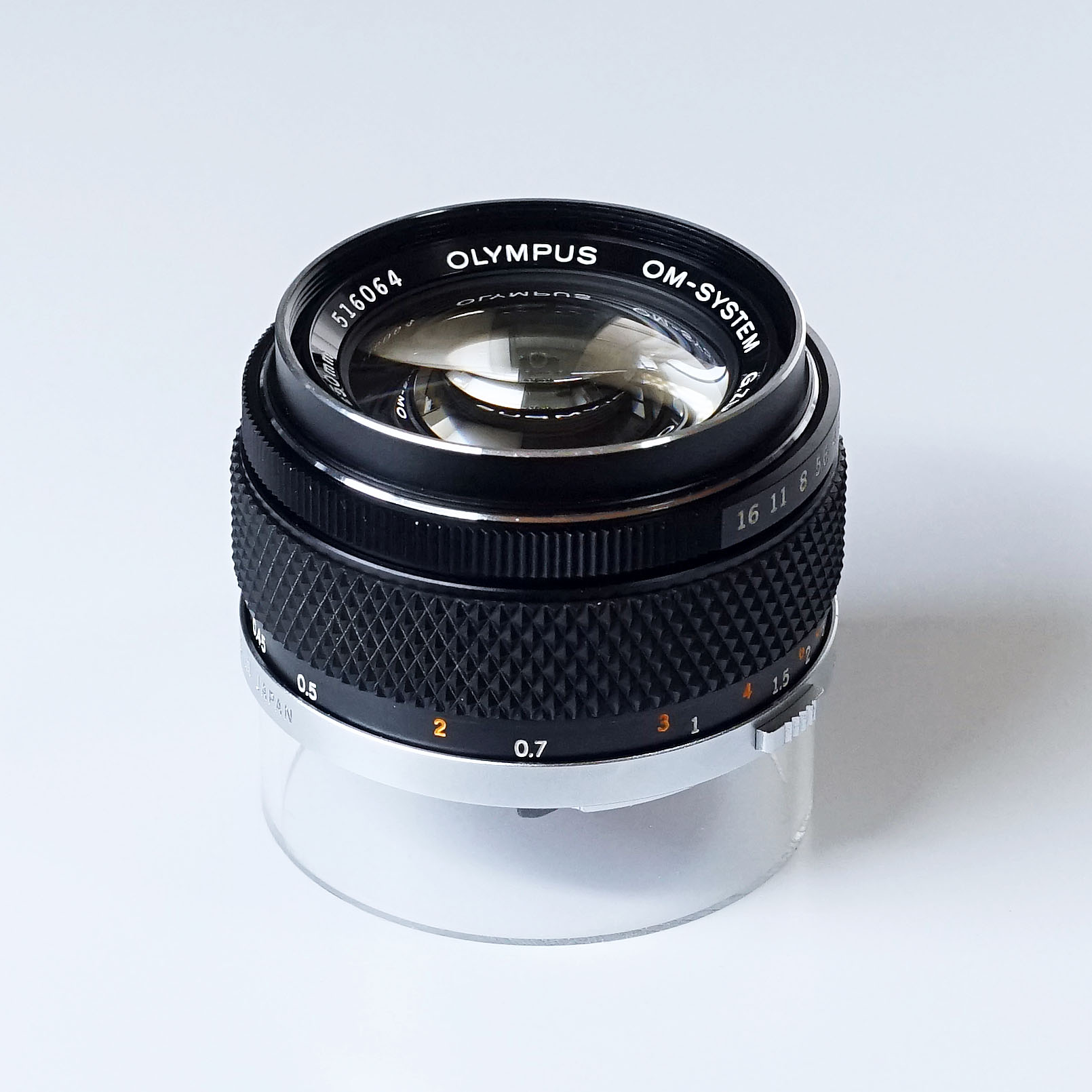 売り切れ OLYMPUS G.ZUIKO AUTO-S 50mm F1.4 銀枠（中古 OMマウント