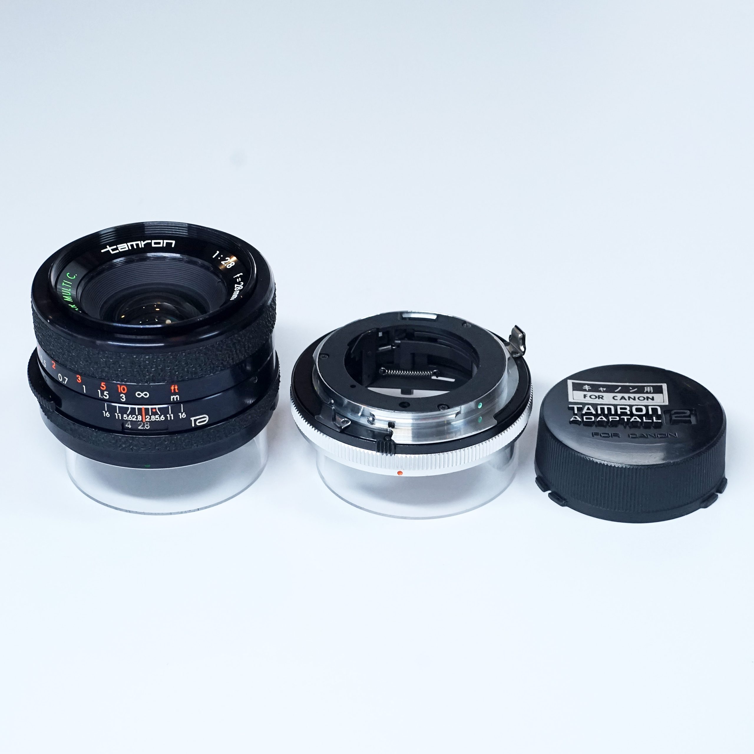 TAMRON 28mm F2.8 BBAR MULTI C. ¥9,800（中古 ADAPTALL2 FDマウント