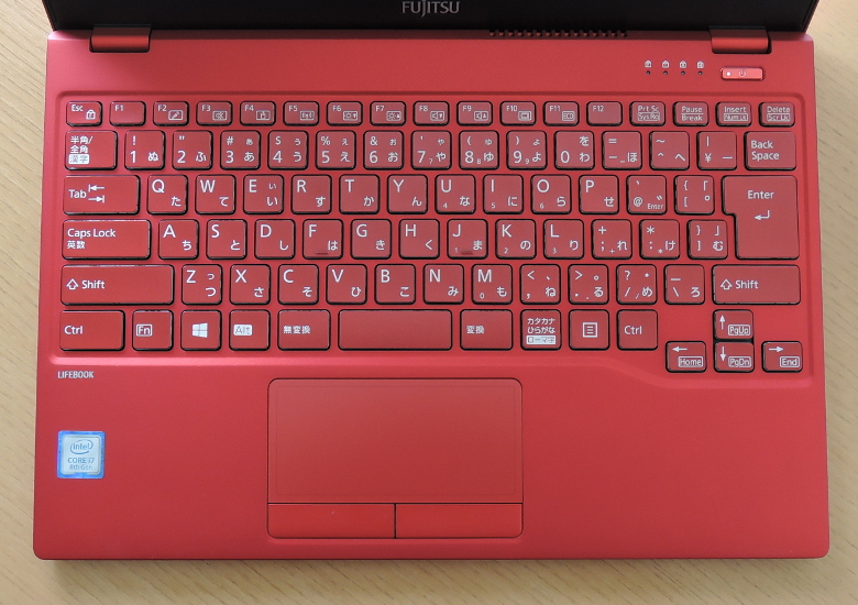 富士通 LIFEBOOK UH Keyboard － 世界最軽量モバイルノートをベースと