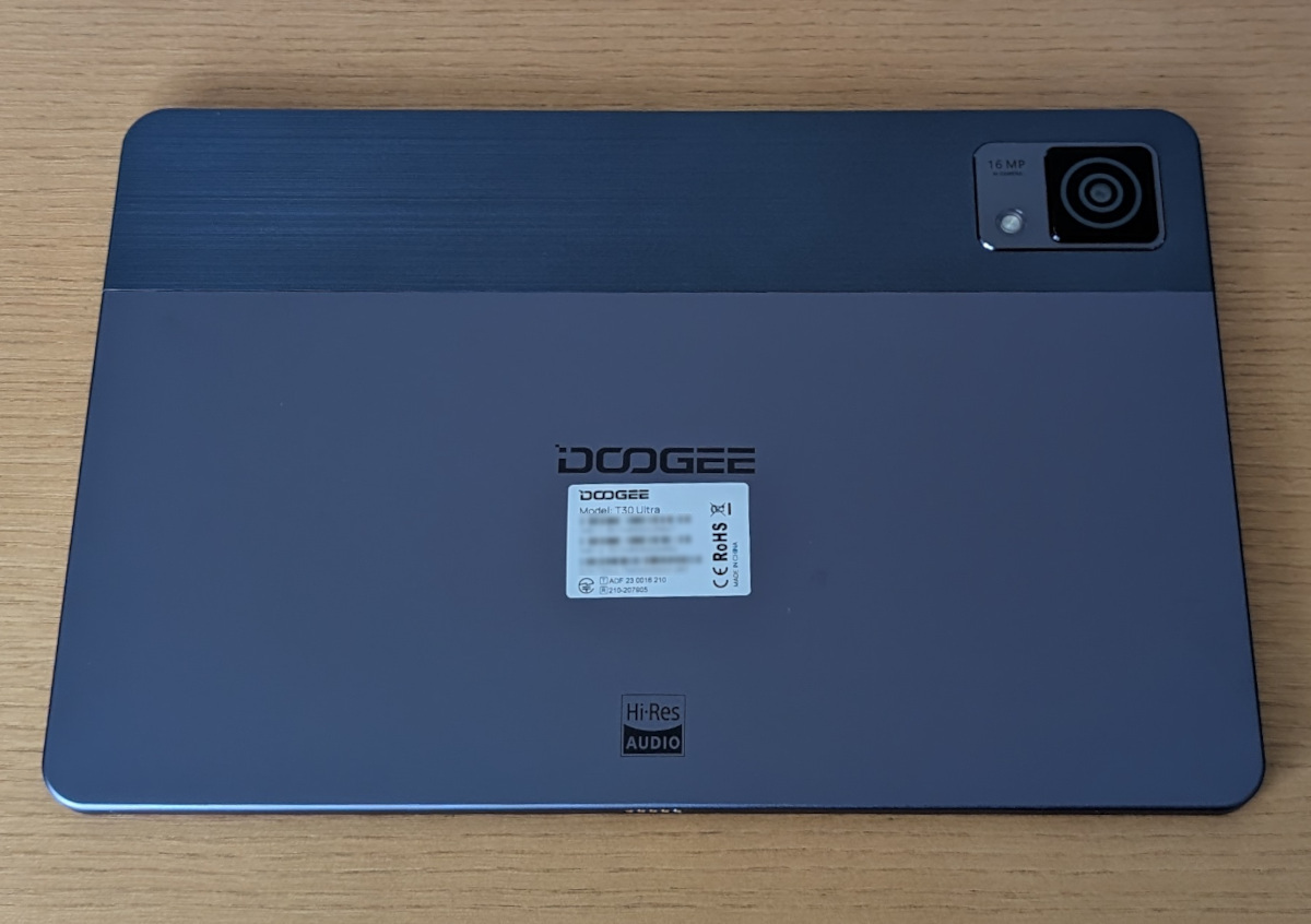 DOOGEE T30 Ultra レビュー － 11インチで高精細なディスプレイを搭載