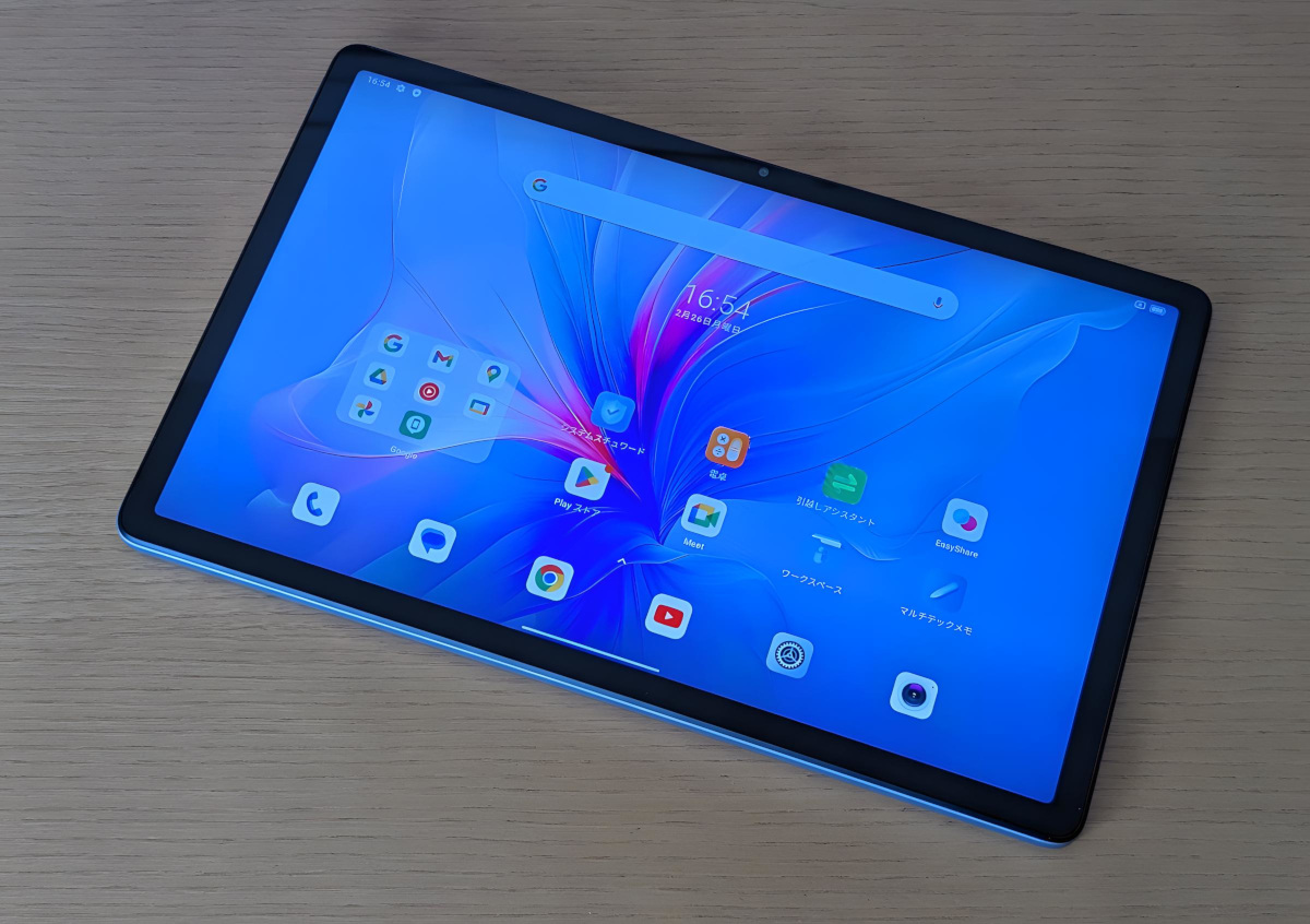 Blackview MEGA 1 レビュー － 11.5インチでHelio G99搭載、Widevineは